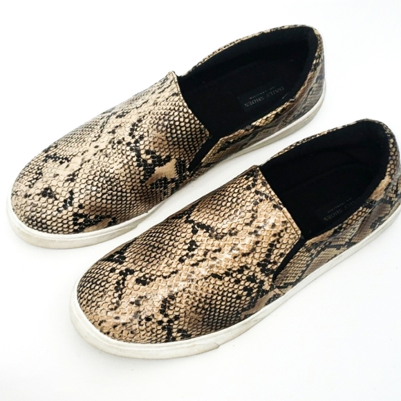 dailey shoes Shoes - Snake Print Sneakers